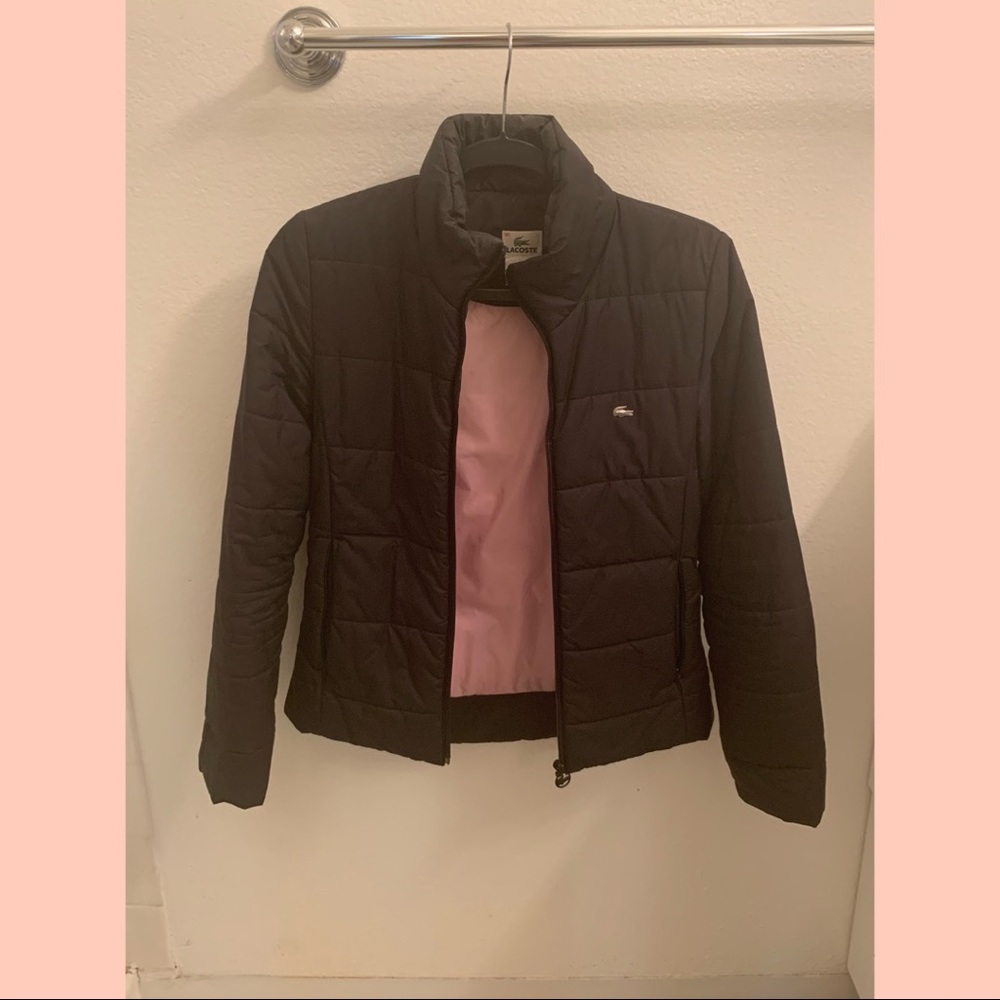 Lacoste Black Down Jacket
